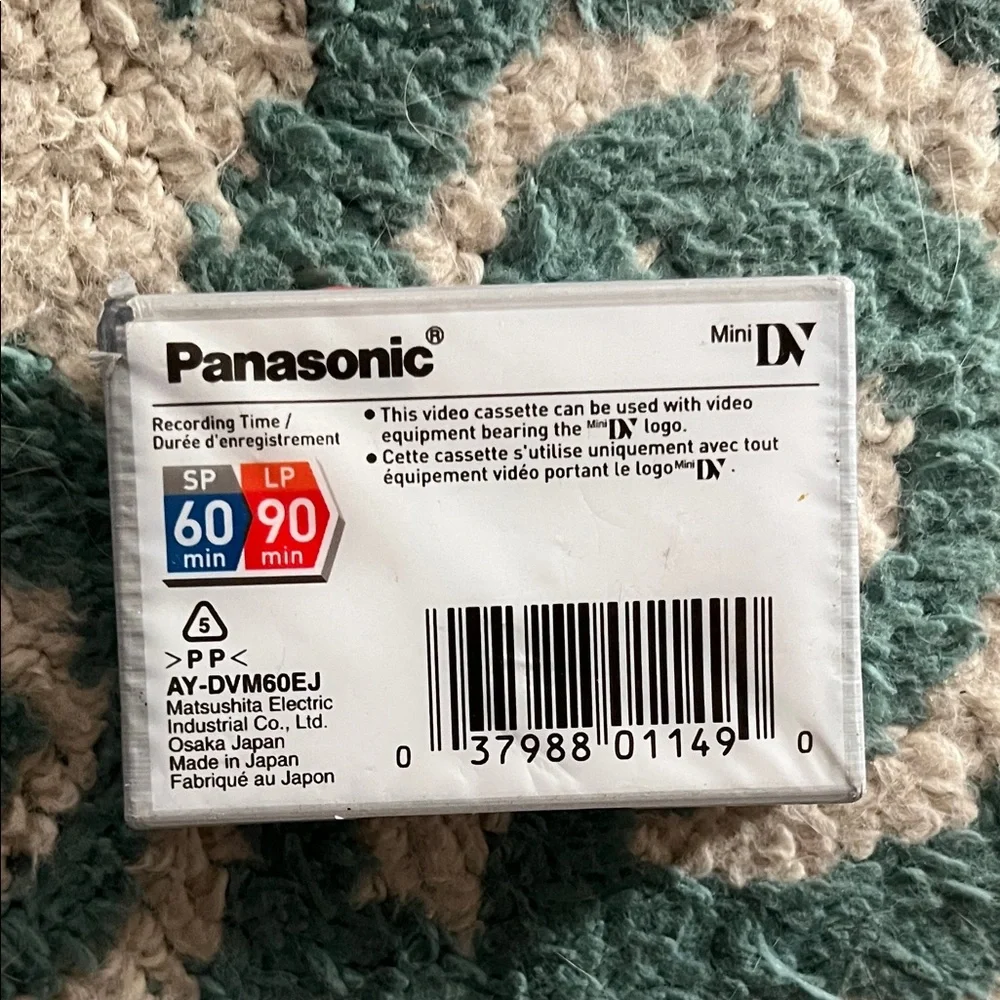 Panasonic Blue DVC Digital Video Cassette